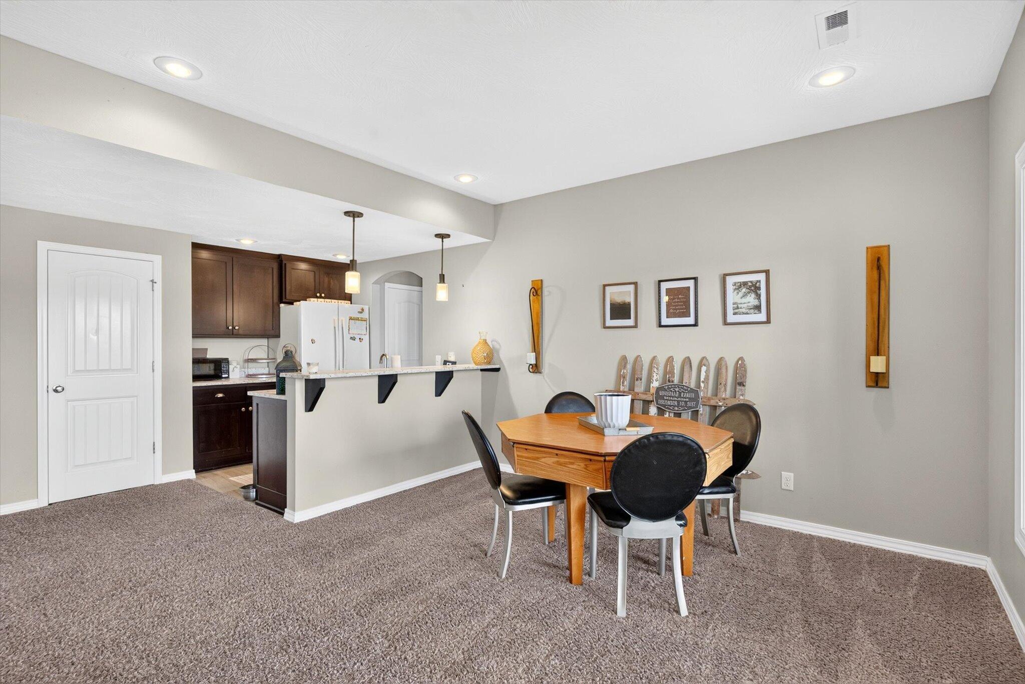 1337 Rosedale Road Nixa, MO 65714 - Photo 49 of 78 Downstairs Dinning/Kitchen