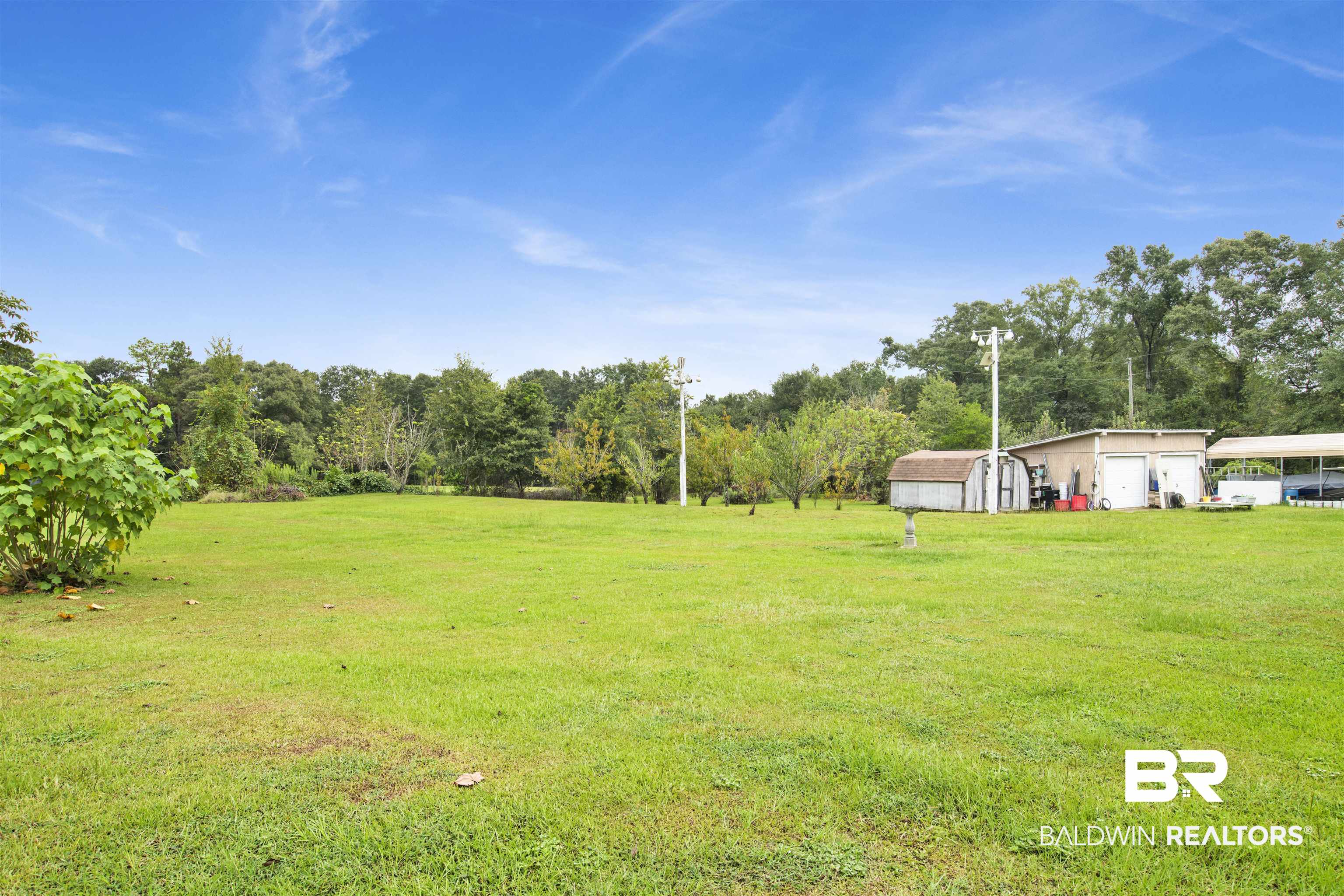 54563 Splinter Hill Road Perdido, AL 36562 - Photo 8 of 29 View of yard with an outdoor structure