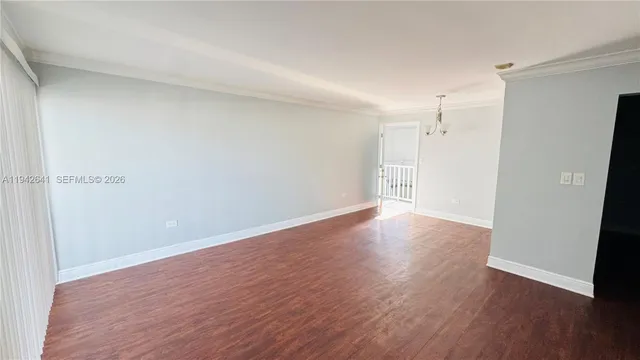 wooden floor in an empty room