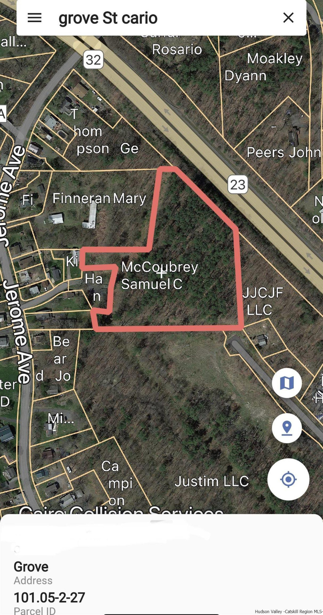 Tbd Grove Street Cairo, NY 12413 - Photo 6 of 6 a street sign on a street