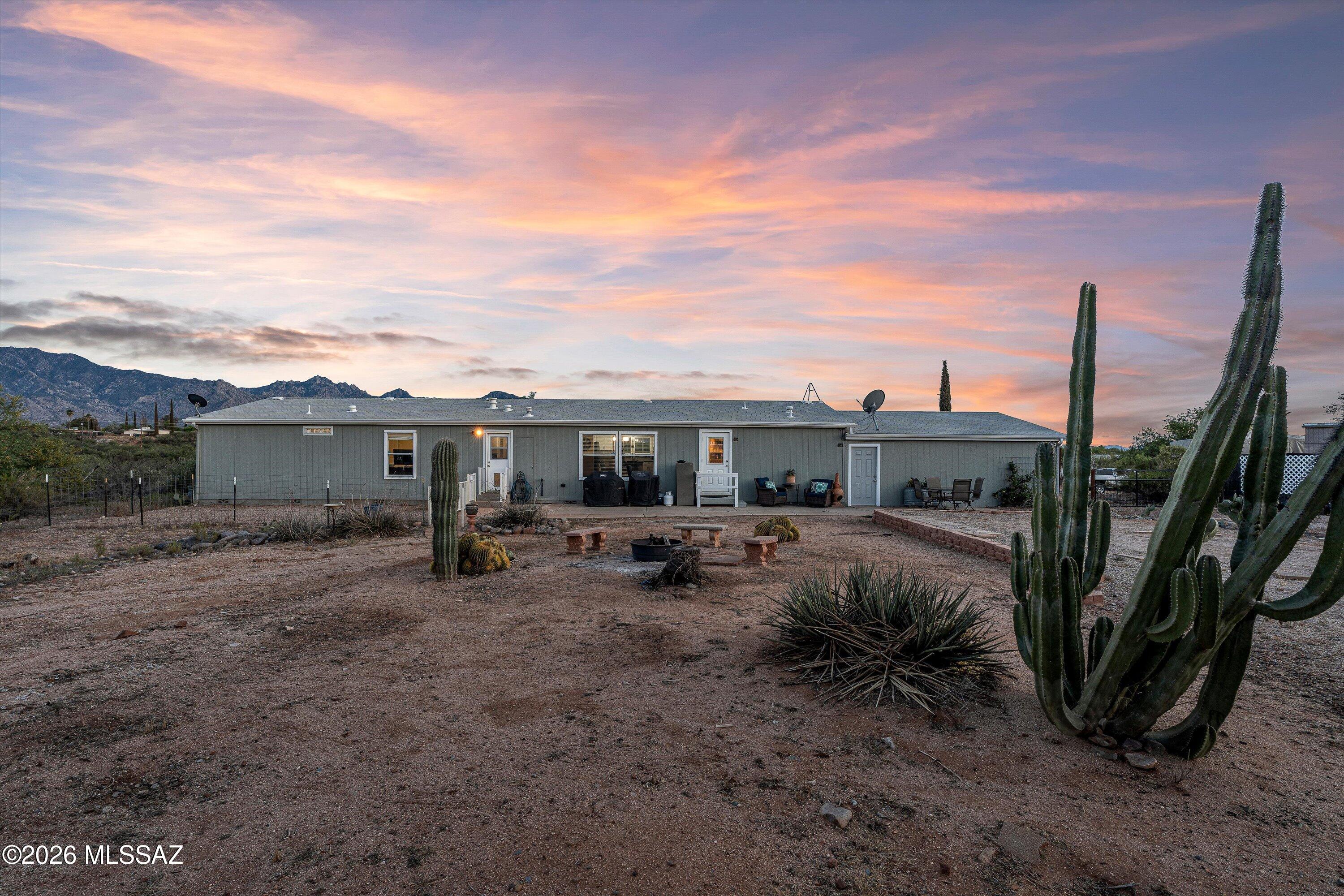 16120 North Elkins Road Tucson, AZ 85739 - Photo 48 of 51 48-Back of Home