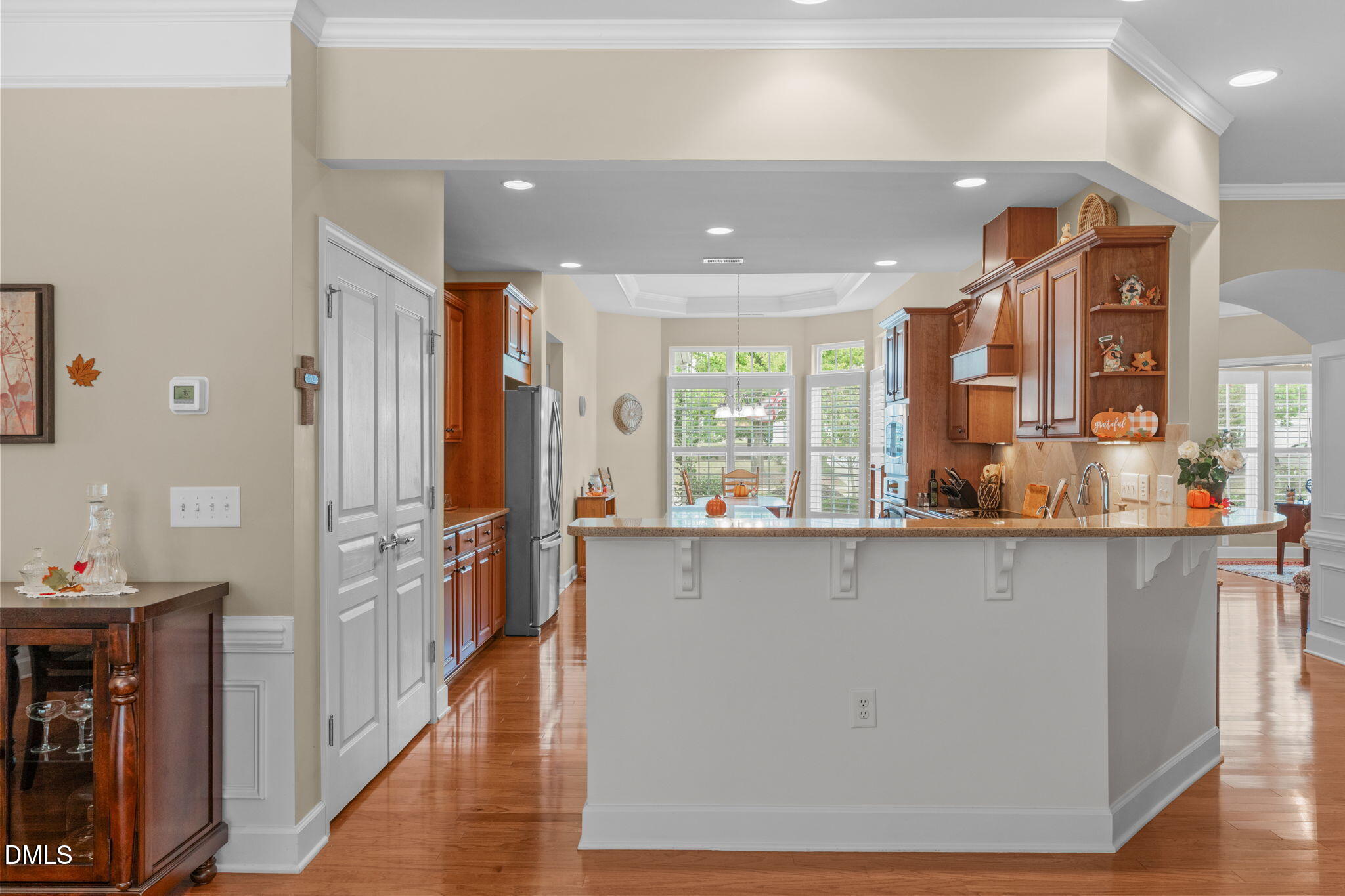 113 Beckingham Loop Cary, NC 27519 - Photo 20 of 57 a kitchen with stainless steel appliances a refrigerator and a sink