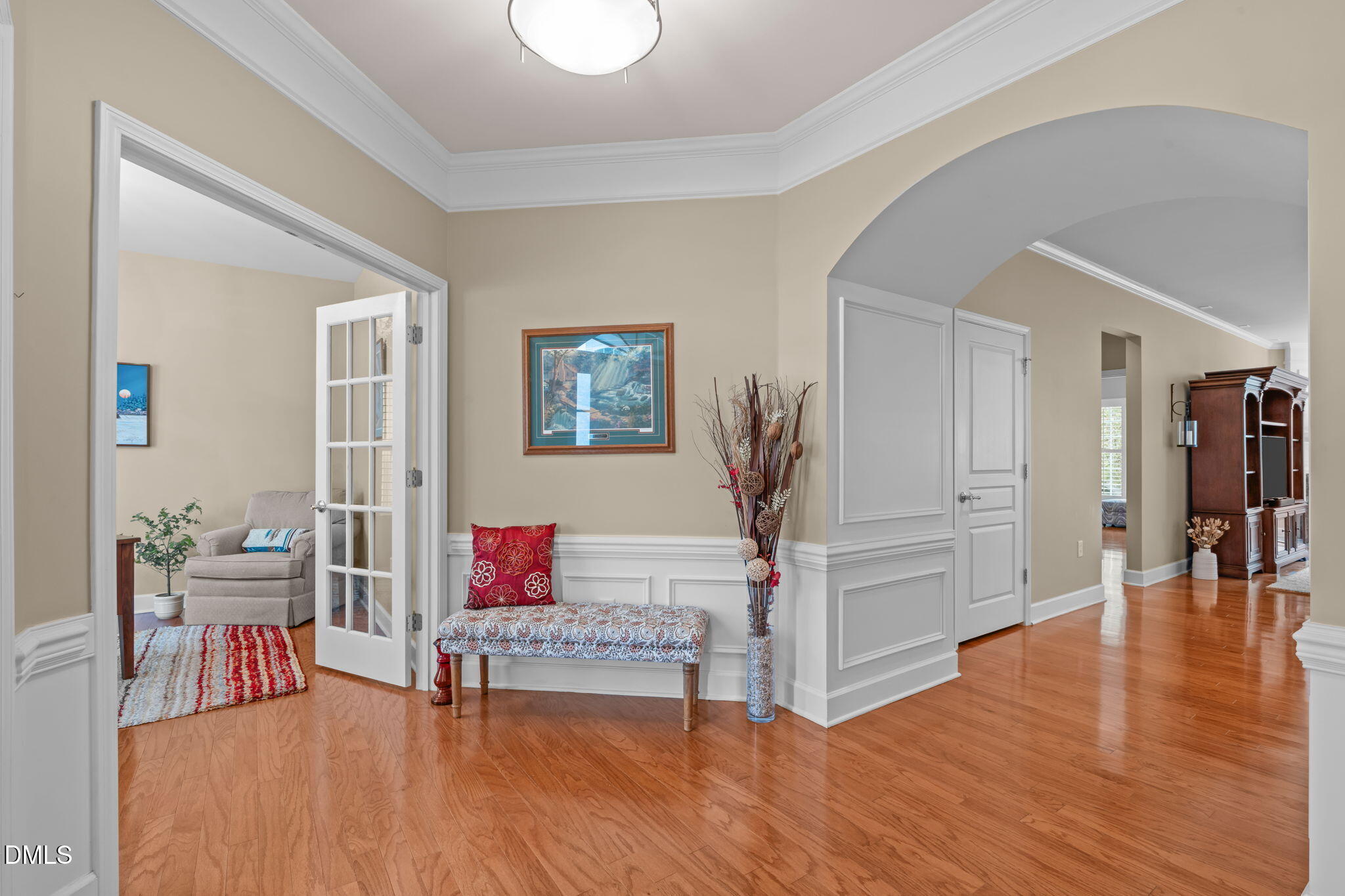 113 Beckingham Loop Cary, NC 27519 - Photo 5 of 57 a living room with furniture and wooden floor