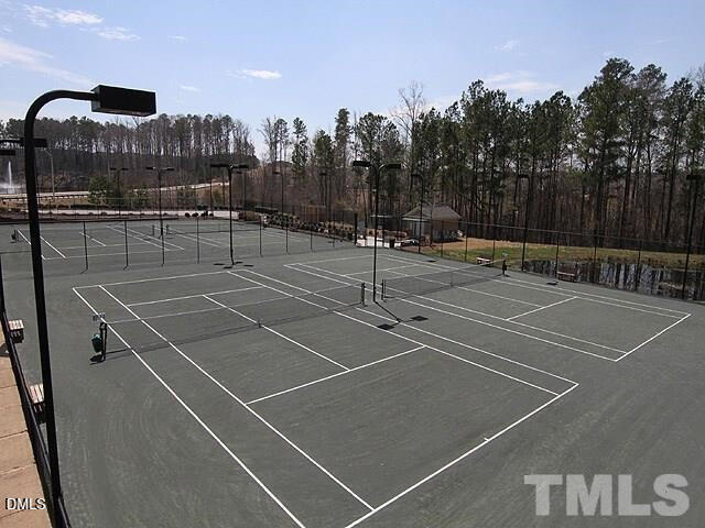 113 Beckingham Loop Cary, NC 27519 - Photo 56 of 57 a view of a tennis court