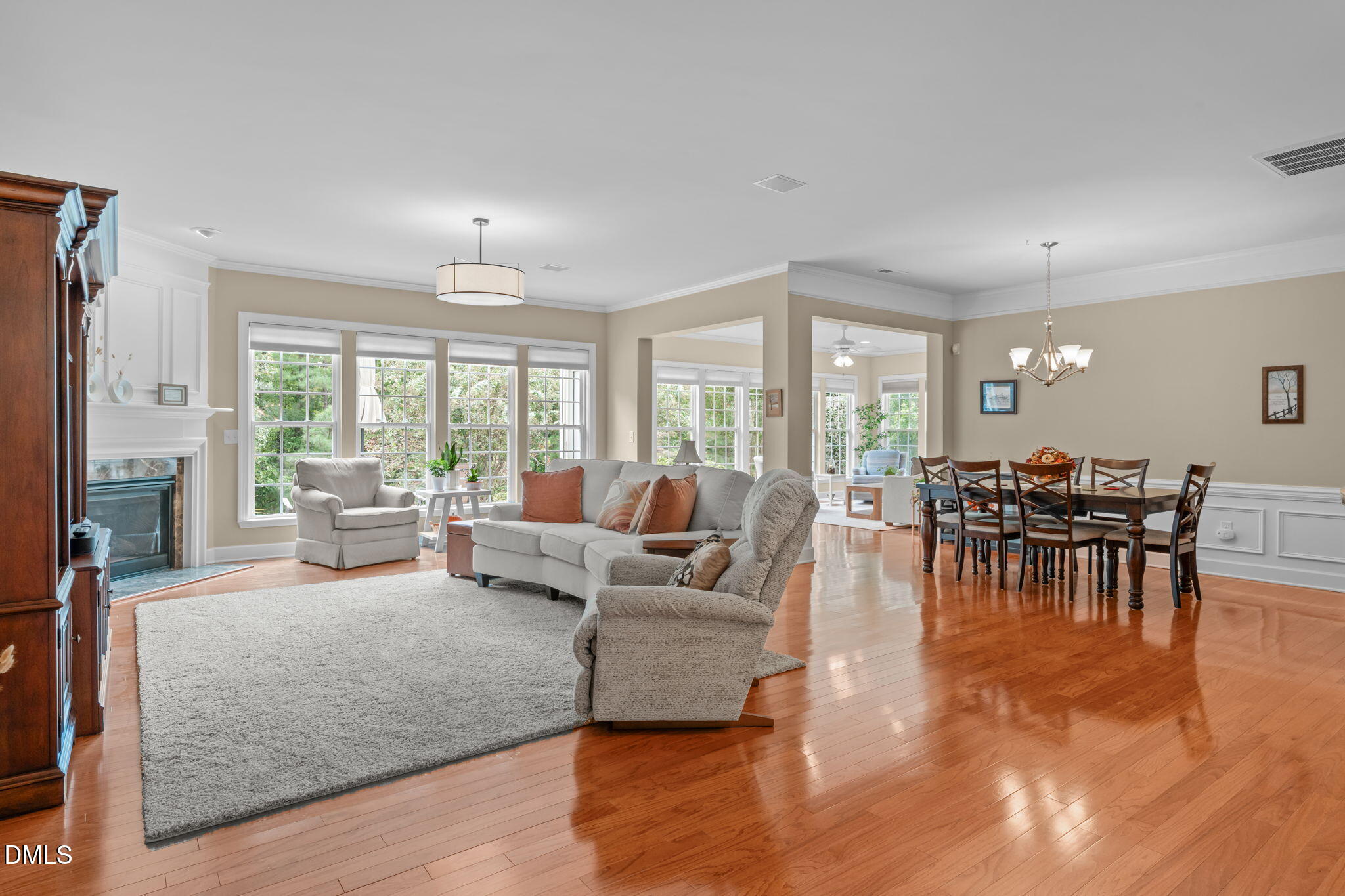 113 Beckingham Loop Cary, NC 27519 - Photo 9 of 57 a living room with furniture large window and a table