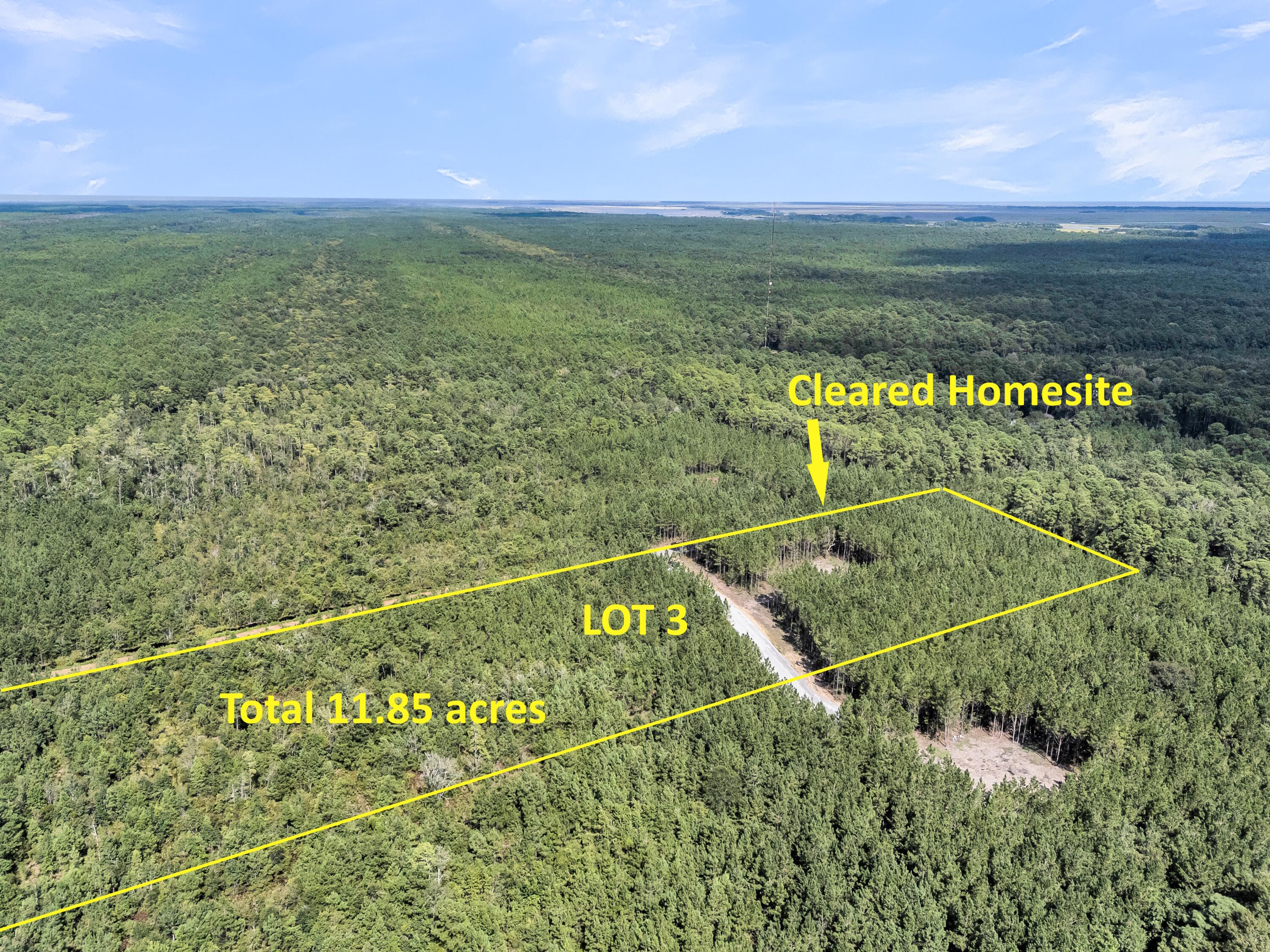 2043 Silas Road McClellanville, SC 29458 - Photo 1 of 7 CREM - 0 Silas Rd-25 lot 3 only