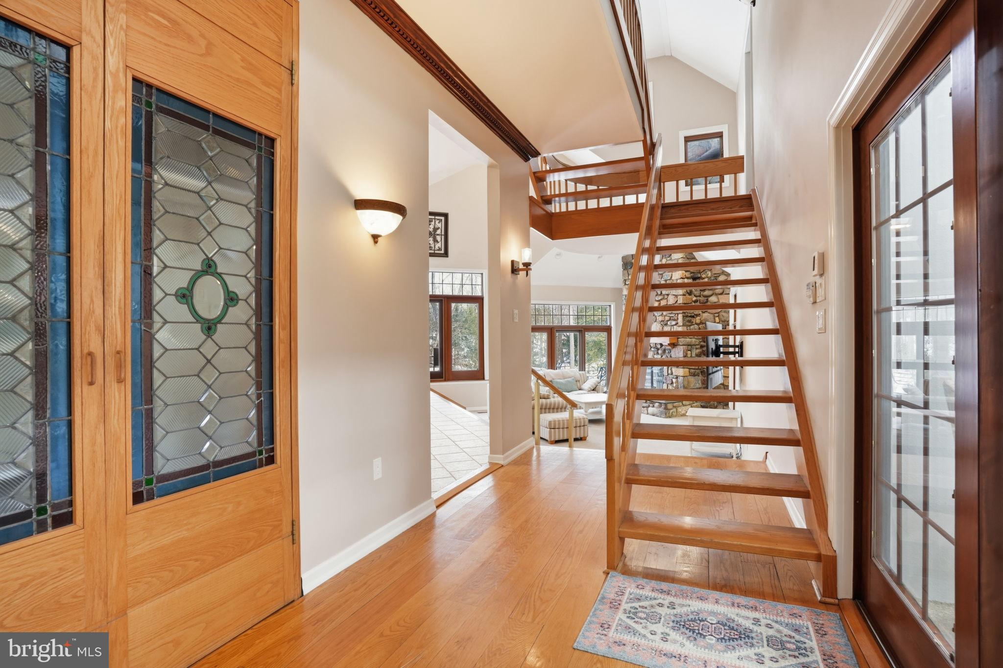 244 Mathers Road Ambler, PA 19002 - Photo 17 of 96 Inviting foyer with elegant staircase.