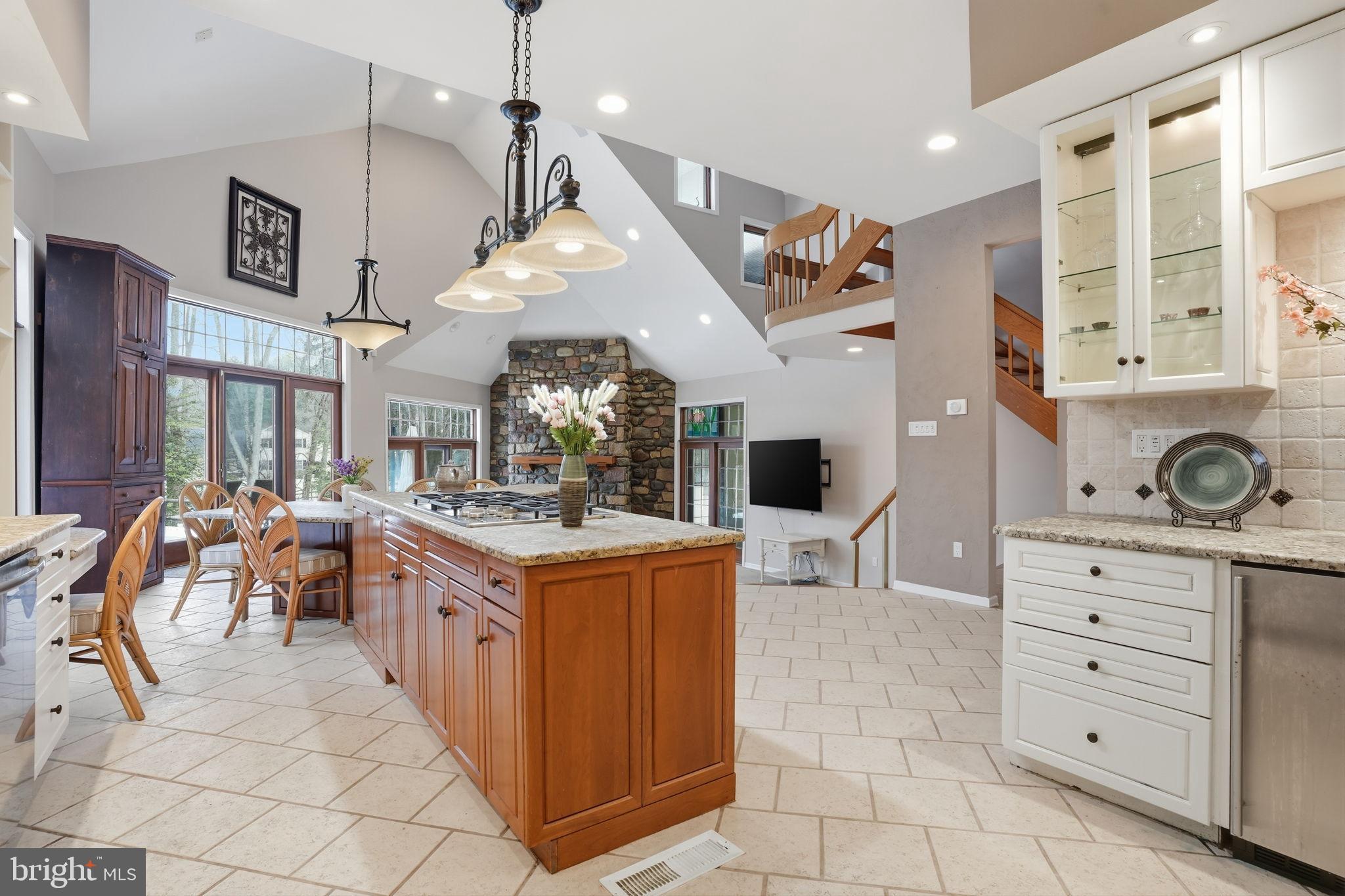 244 Mathers Road Ambler, PA 19002 - Photo 19 of 96 Spacious kitchen with elegant design elements.