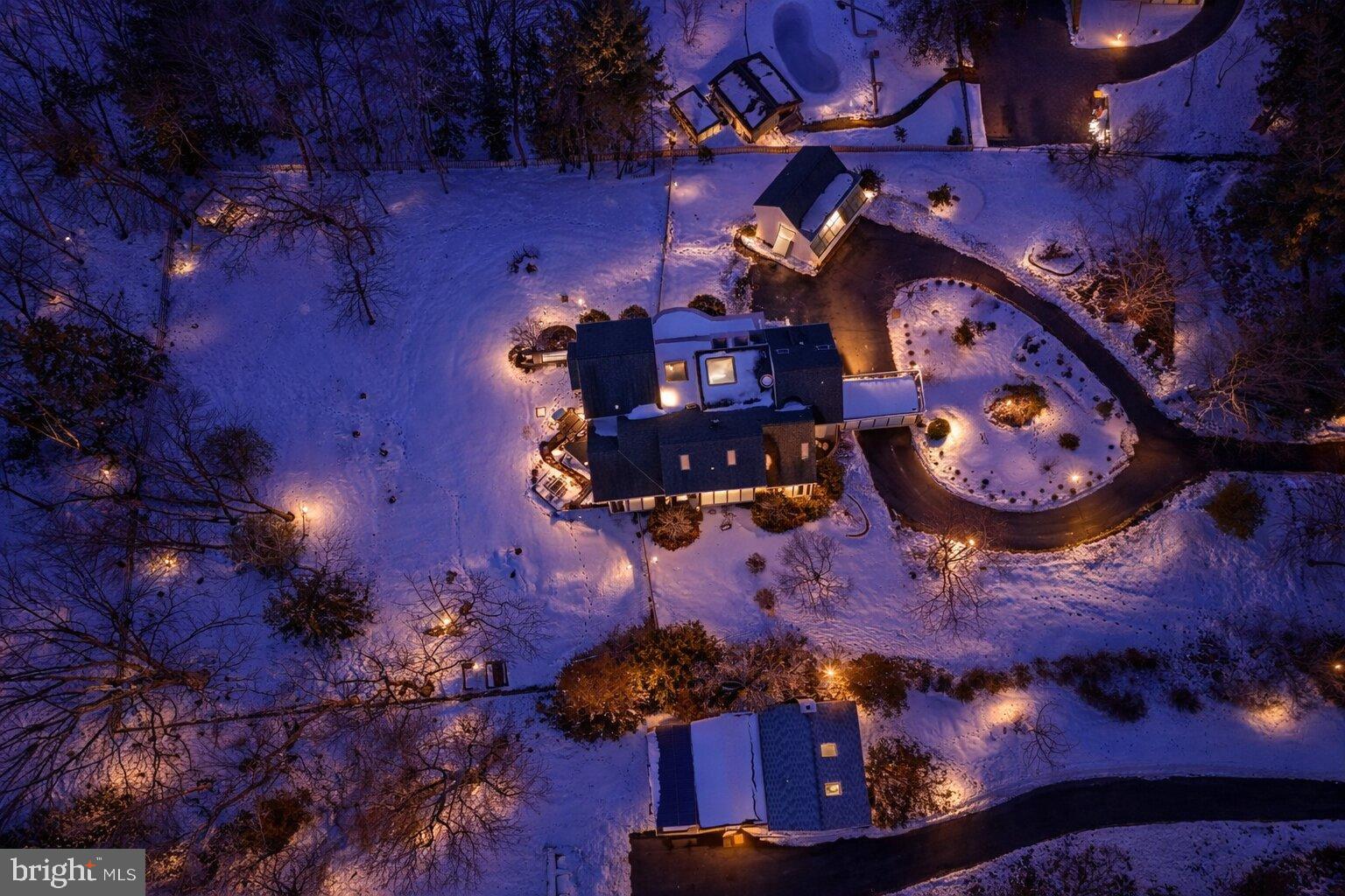 244 Mathers Road Ambler, PA 19002 - Photo 4 of 96 Enchanting winter retreat under starlit skies.