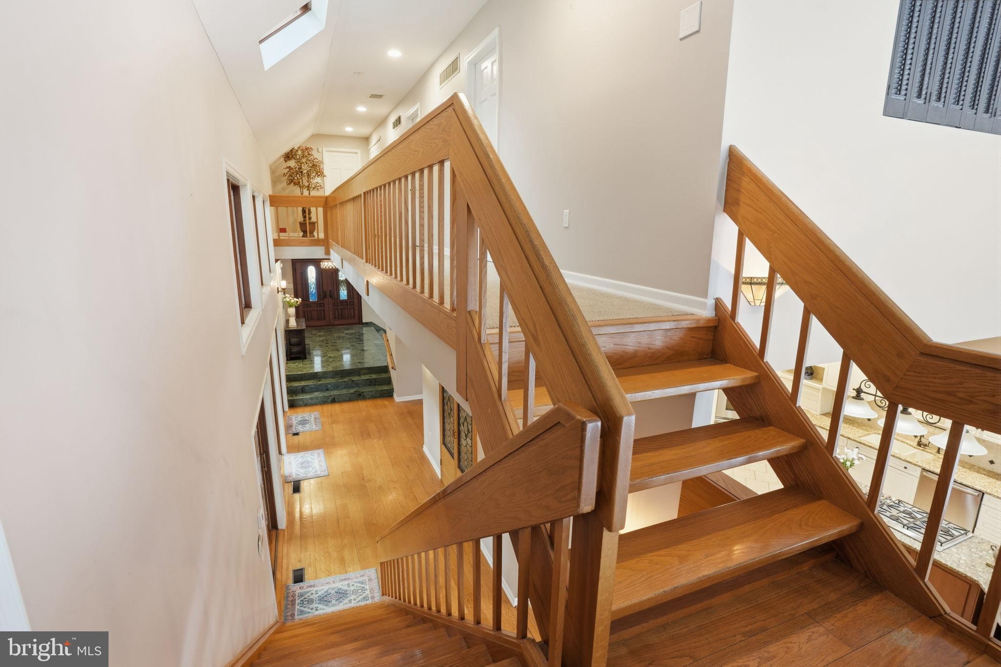 244 Mathers Road Ambler, PA 19002 - Photo 58 of 96 Elegant staircase leading to open spaces.