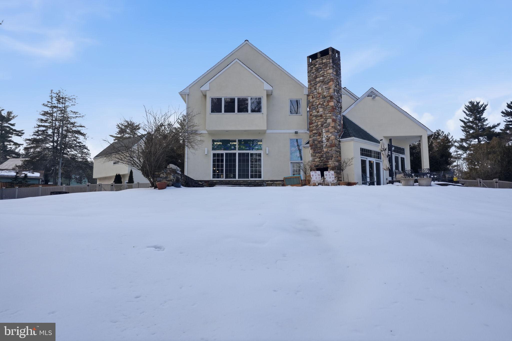 244 Mathers Road Ambler, PA 19002 - Photo 80 of 96 Elegant home nestled in a winter wonderland.