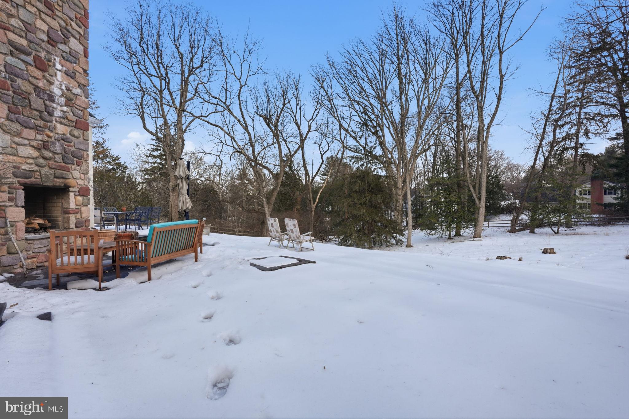 244 Mathers Road Ambler, PA 19002 - Photo 83 of 96 Serene winter landscape with snowy tranquility.