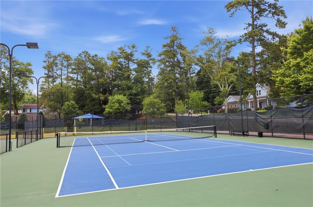 413 Promenade Court Marietta, GA 30064 - Photo 26 of 28 a view of a tennis court