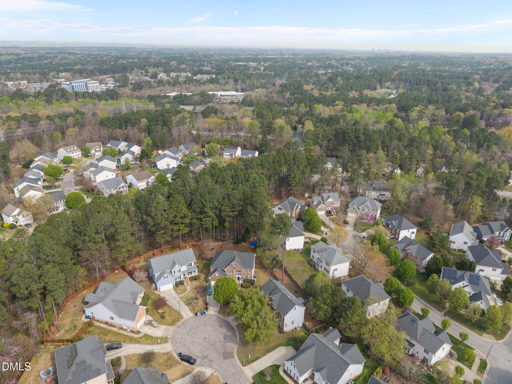 6 Upton Court Durham, NC 27713 - Photo 3 of 42 Aerial Cul-de-sac