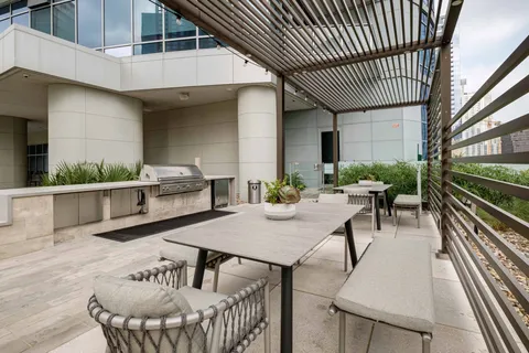 a view of balcony with outdoor space