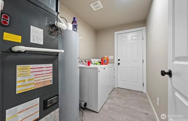 a view of storage utility room