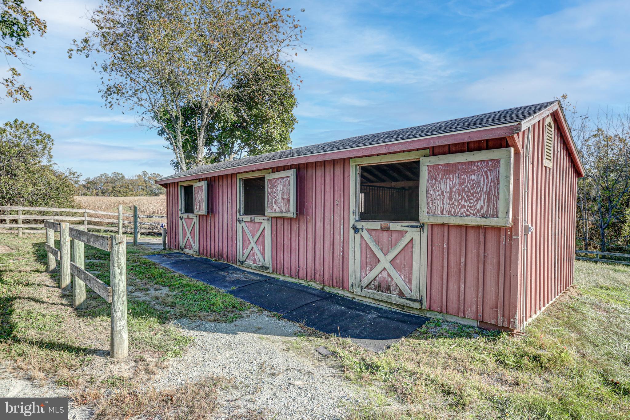1427 Flint Hill Road Landenberg, PA 19350 - Photo 51 of 85 Three-stall barn