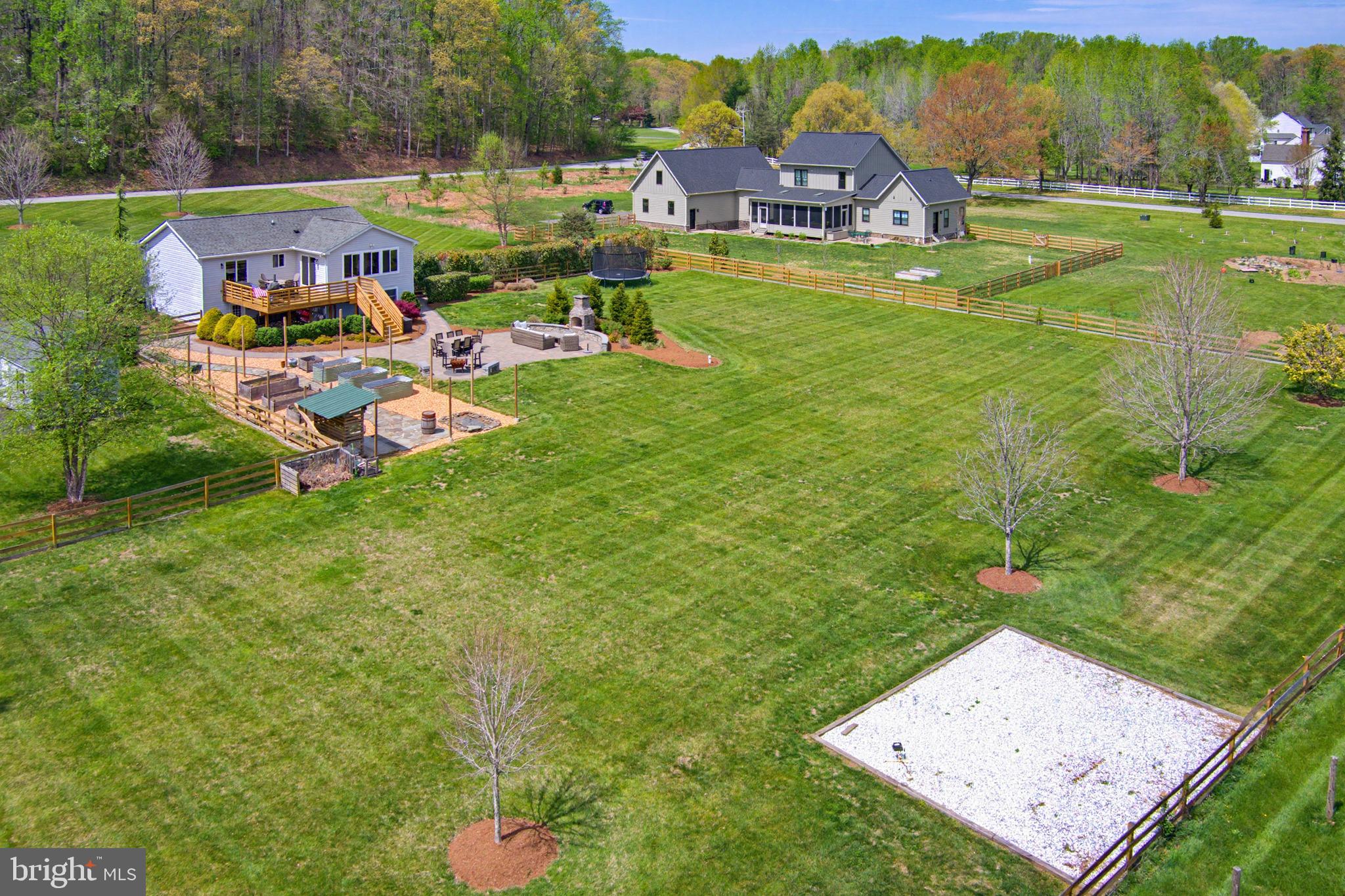 3229 Beards Point Road Davidsonville, MD 21035 - Photo 13 of 69 an aerial view of a house with garden space and street view