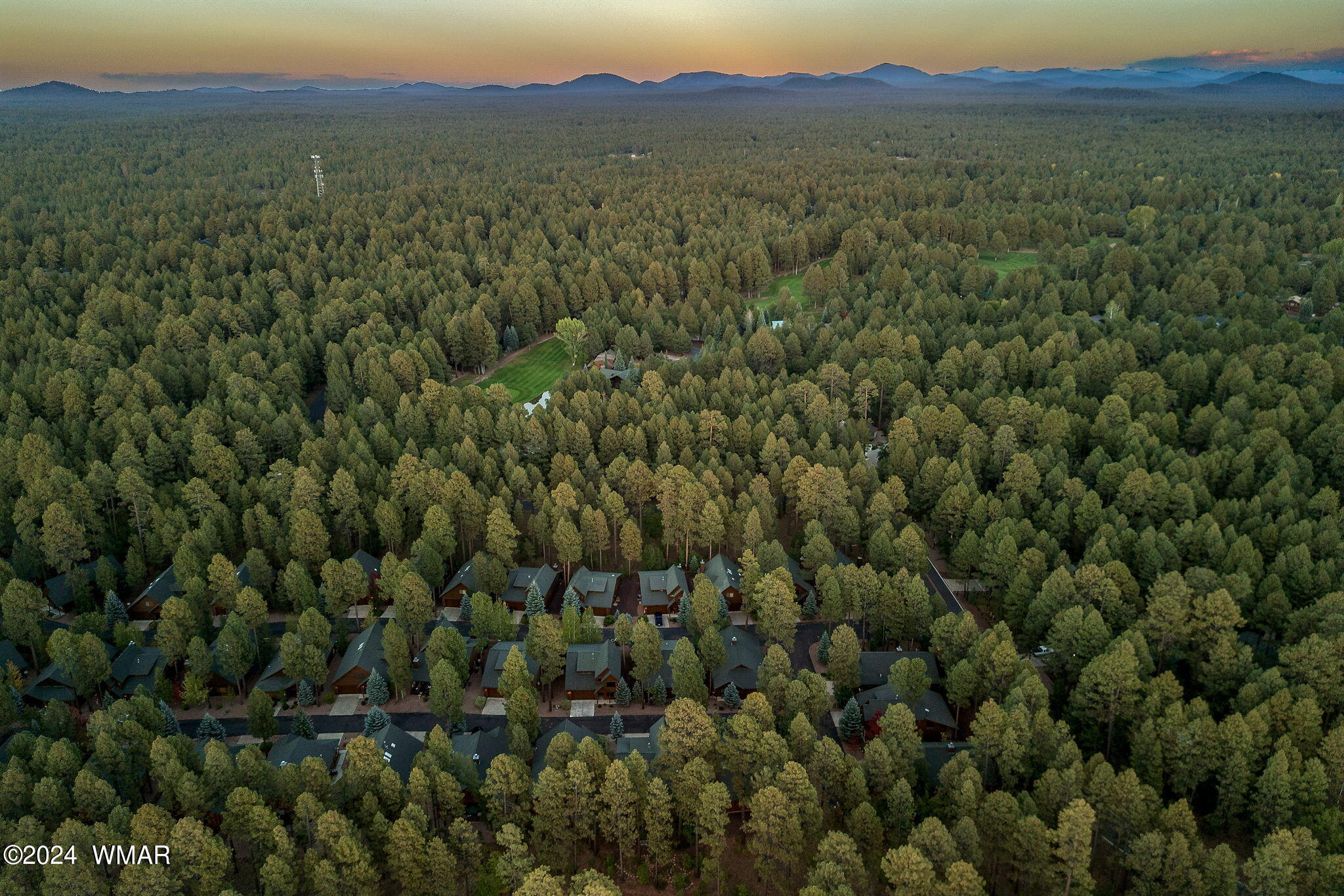 3052 Timber Line Road Pinetop, AZ 85935 - Photo 38 of 43 Aerial View of Community