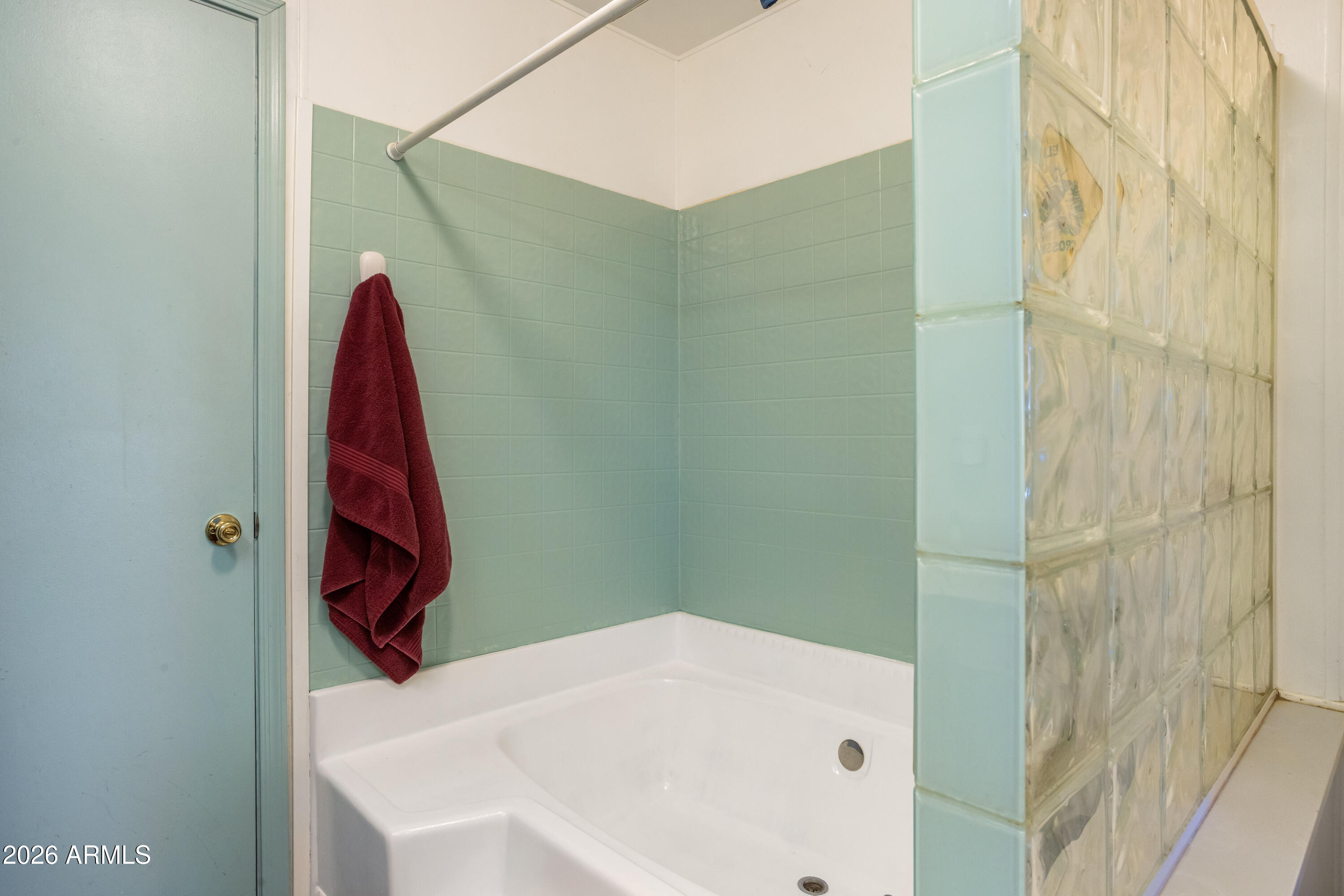 5681 South Moson Road Hereford, AZ 85615 - Photo 26 of 47 a bathroom with a sink and a shower