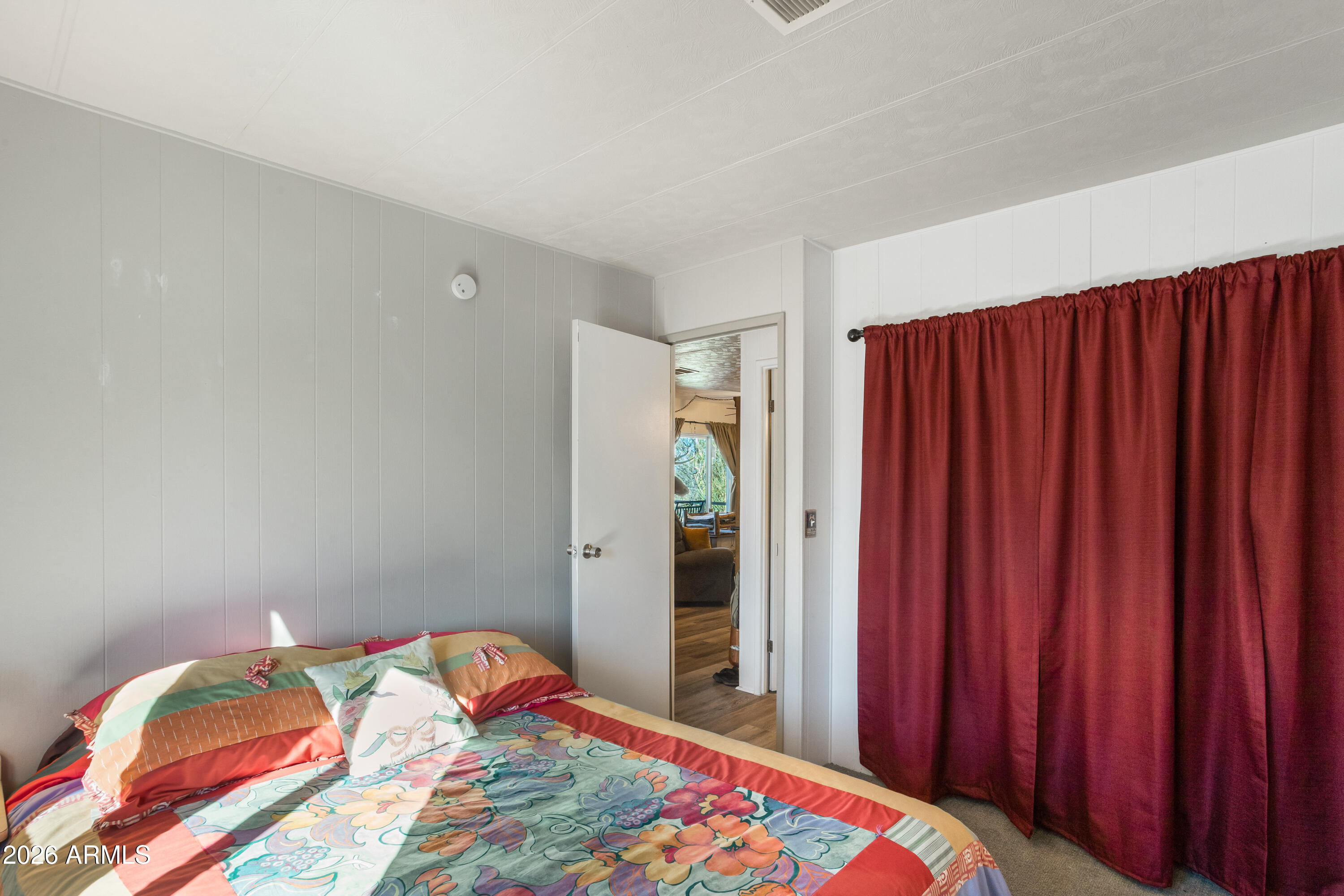 5681 South Moson Road Hereford, AZ 85615 - Photo 41 of 47 a bedroom with a bed and a closet