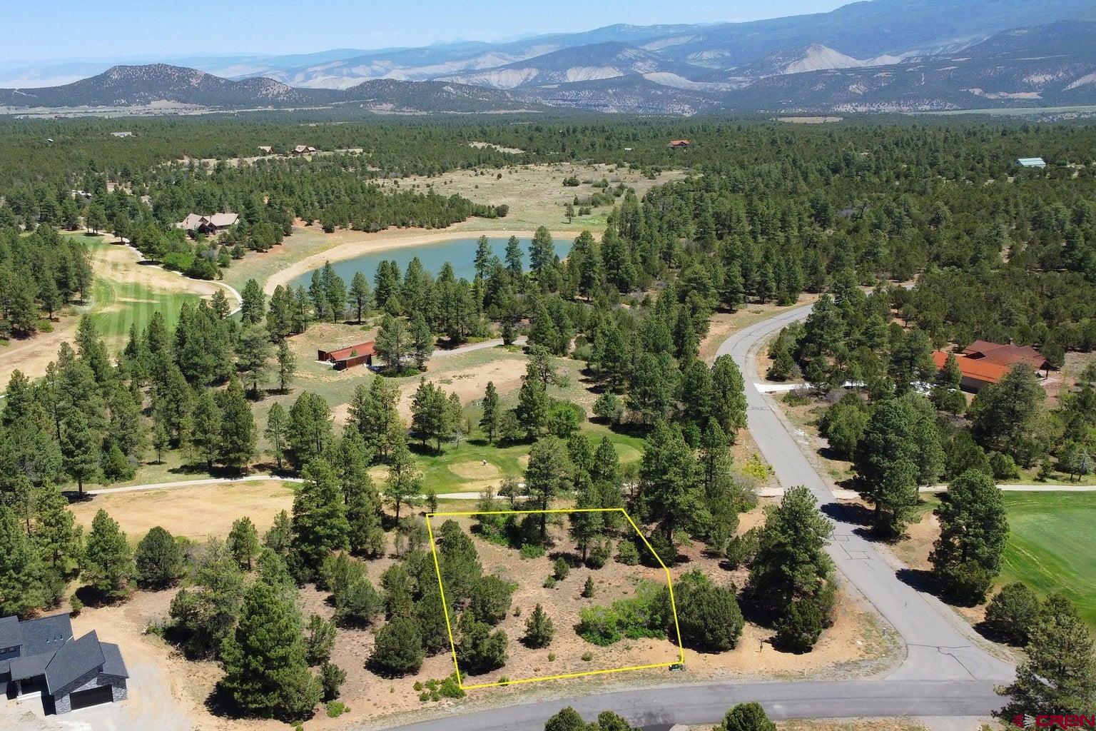 1640 Marmot Drive Ridgway, CO 81432 - Photo 7 of 42 an aerial view of residential house with outdoor space and river