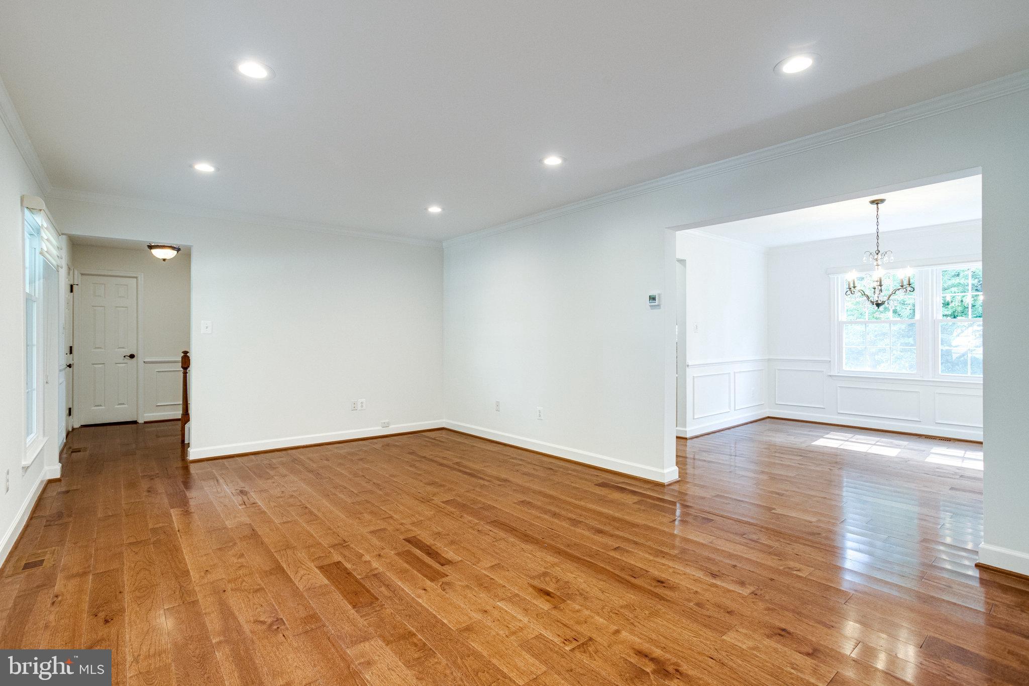8325 Lindside Way Springfield, VA 22153 - Photo 9 of 63 Living room connects to the formal dining room