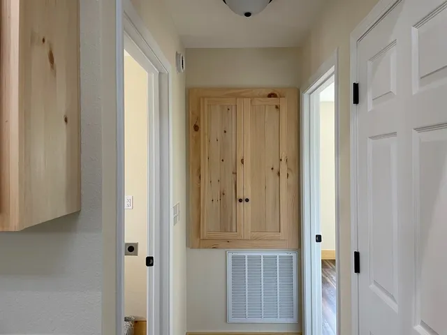 a view of a front door