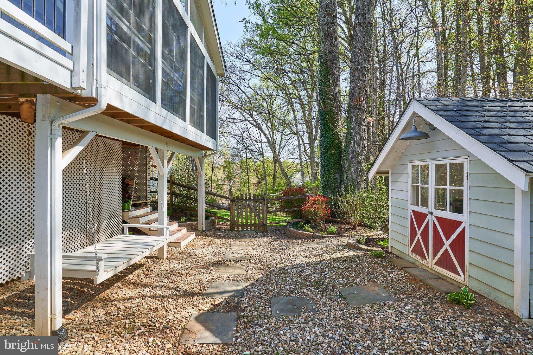 3270 Fox Mill Road Oakton, VA 22124 - Photo 43 of 66 Charming garden retreat with shed.
