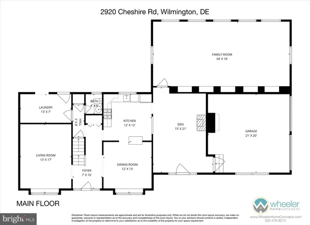 $599,900 | 2920 Cheshire Road, Wilmington, DE 19810