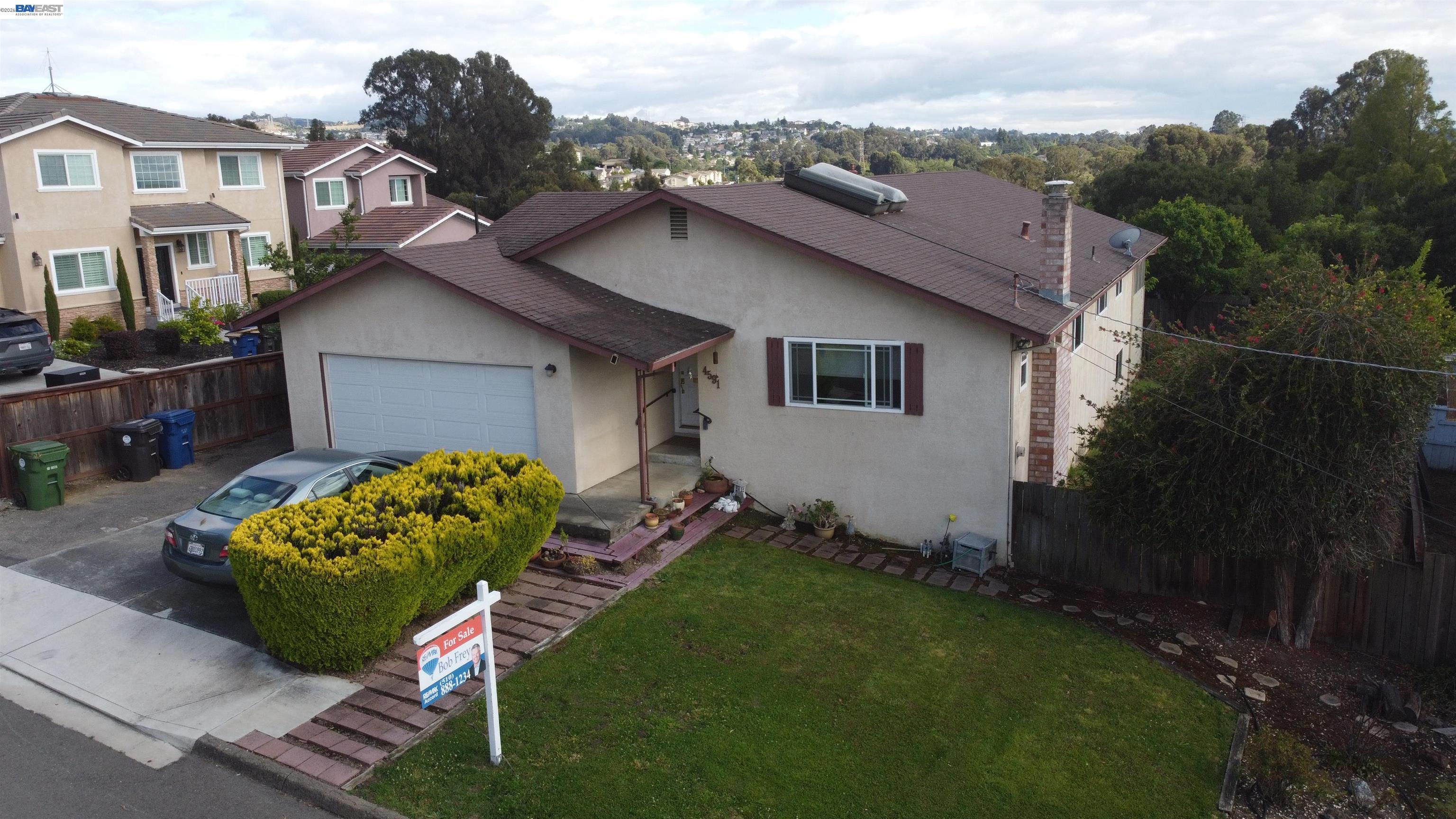 4591 Edwards Lane Castro Valley, CA 94546 - Photo 39 of 44 a house with garden in front of it