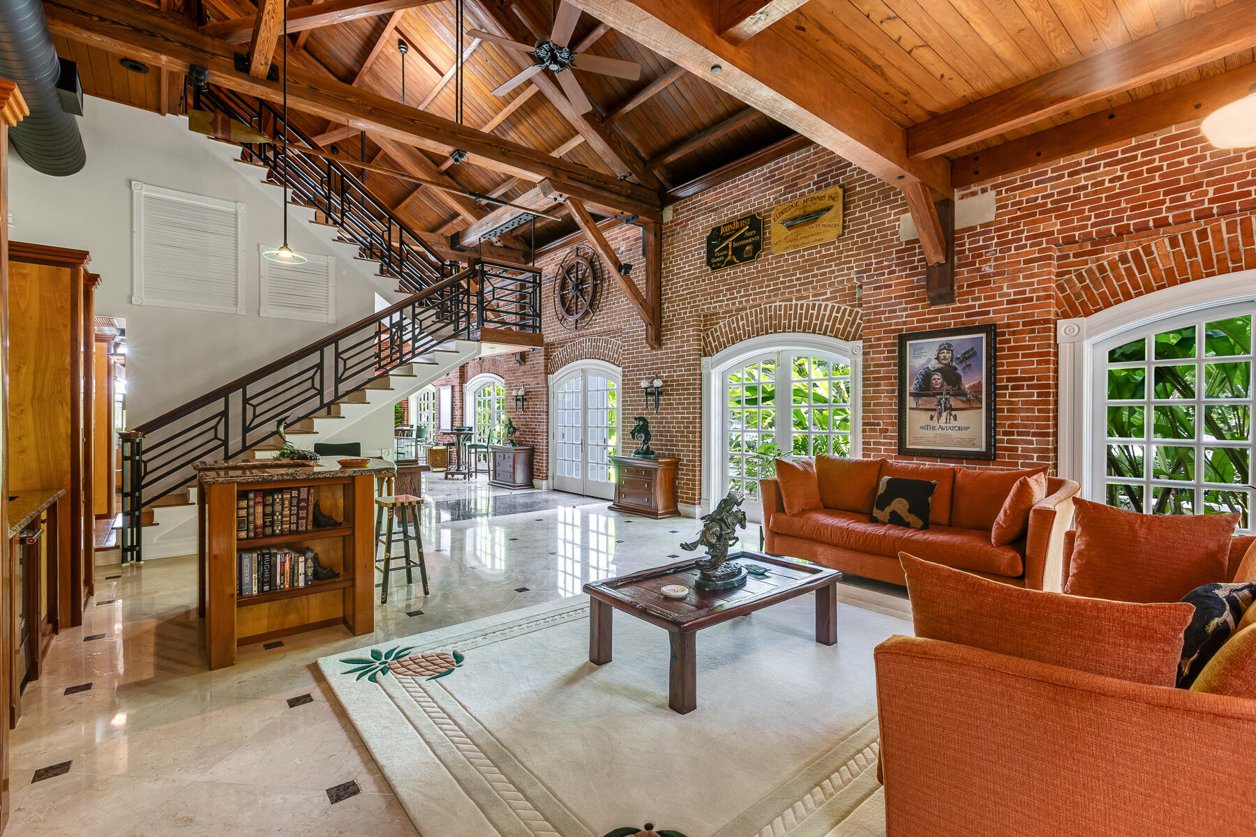 103 Front Street Key West, FL 33040 - Photo 18 of 44 a outdoor living space with patio furniture and a grill