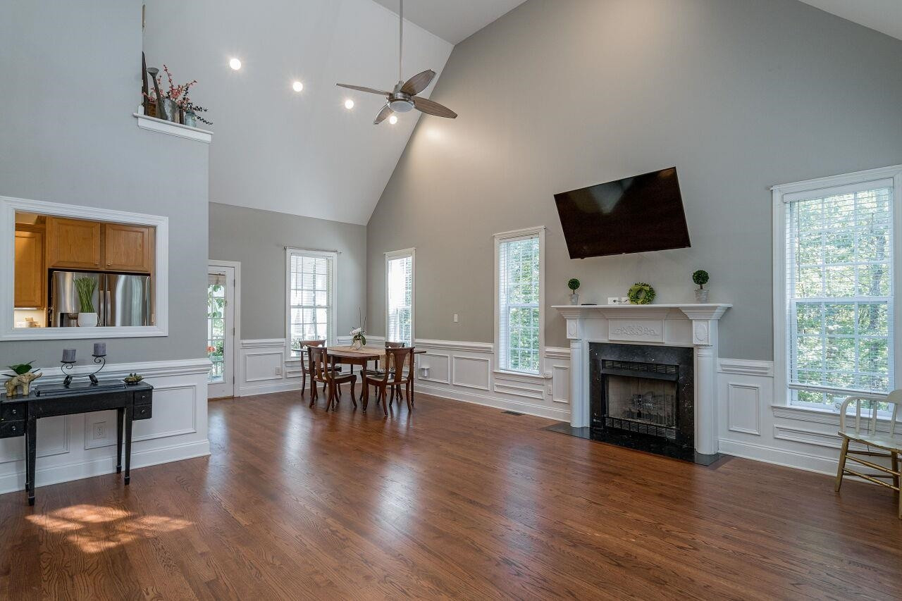 2152 Christian Light Road Fuquay-Varina, NC 27526 - Photo 6 of 30 The family room is open to the kitchen and dining room which is ideal for entertaining guests. Family Room