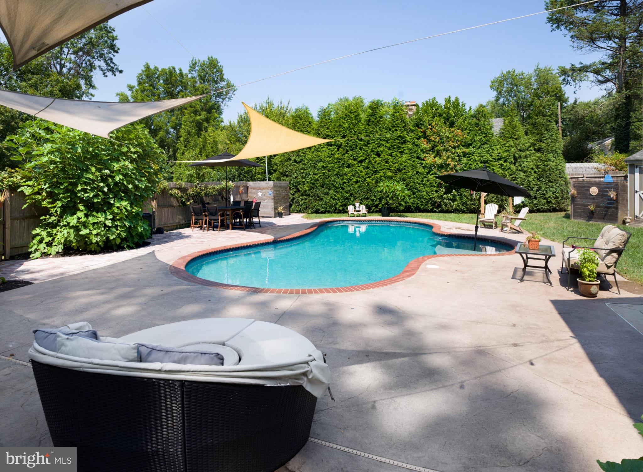 1 Allendale Road Wynnewood, PA 19096 - Photo 27 of 27 Serene oasis with inviting pool.
