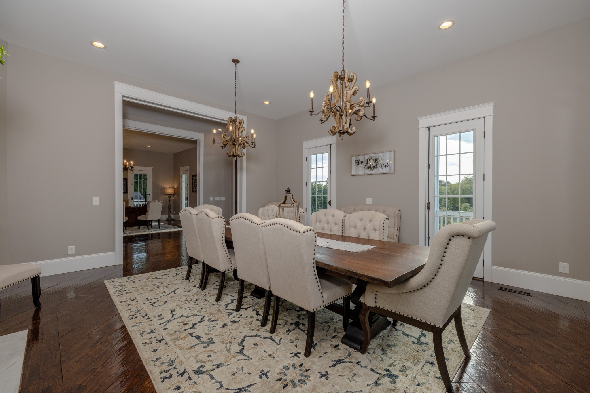 1181 Chicken Road Lebanon, TN 37090 - Photo 23 of 63 a view of a dining room with furniture window and wooden floor