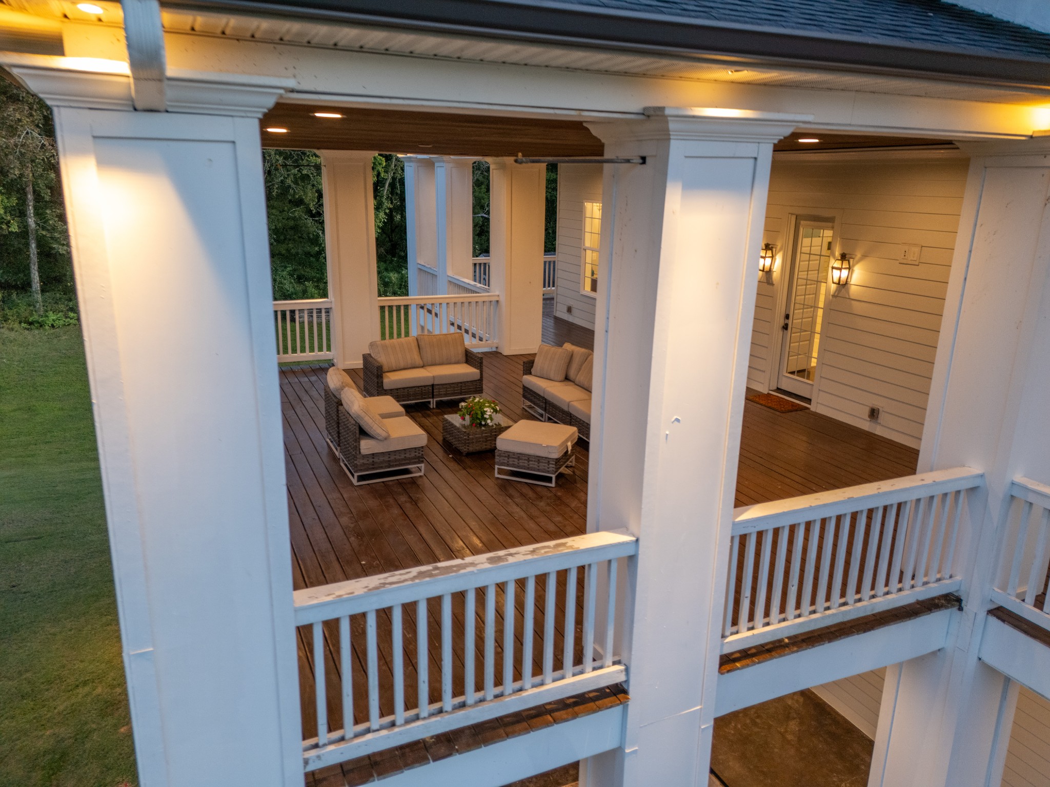 1181 Chicken Road Lebanon, TN 37090 - Photo 32 of 63 a view of a balcony with furniture and front door