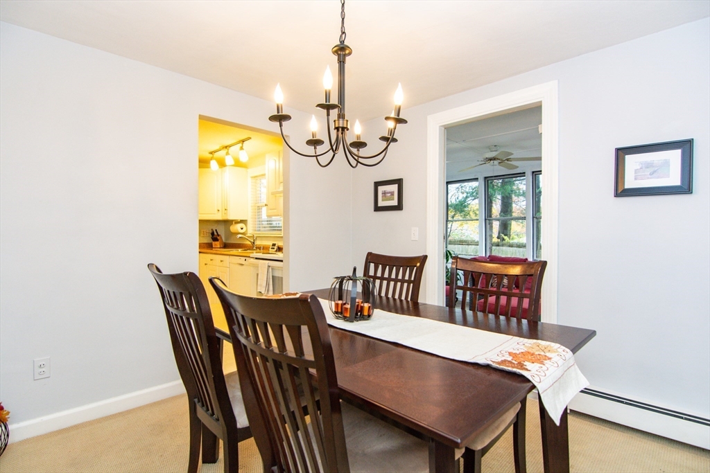 7 Sheffield Road Natick, MA 01760 - Photo 7 of 27 a view of a dining room with furniture and a window