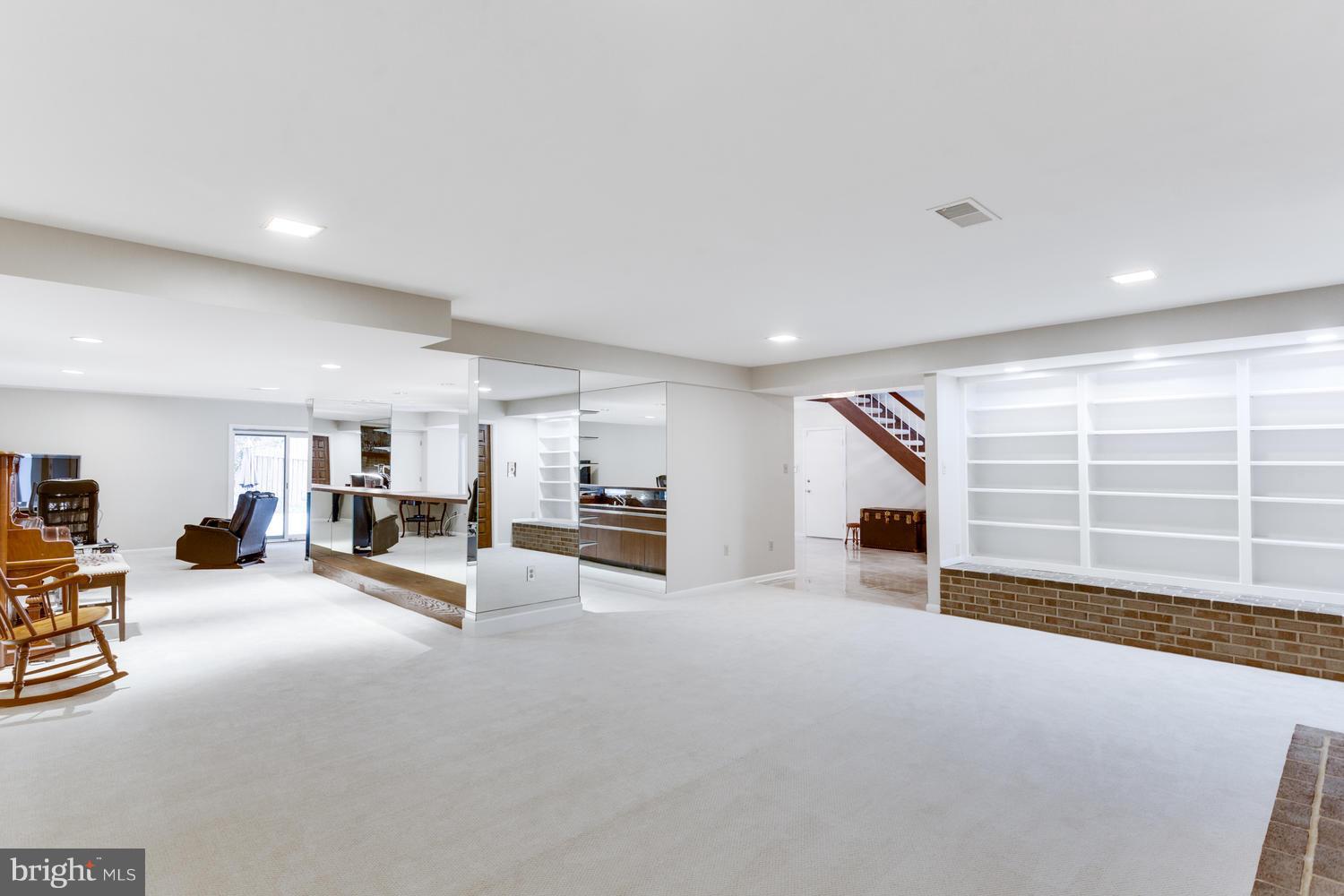 7306 Hooking Road McLean, VA 22101 - Photo 22 of 30 Spacious, Walk-out Lower Level