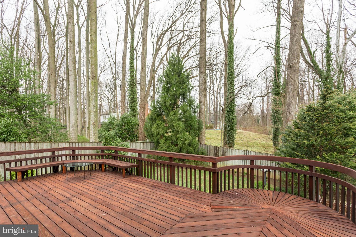 7306 Hooking Road McLean, VA 22101 - Photo 26 of 30 Private Deck