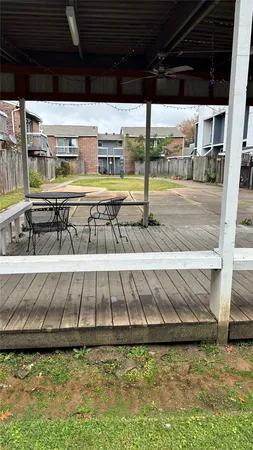 a view of a street from a balcony