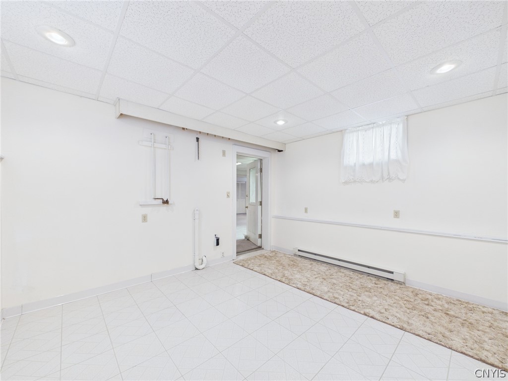 205 Sheffield Road Ithaca Town, NY 14850 - Photo 33 of 48 lower level bedroom with laundry hook-up