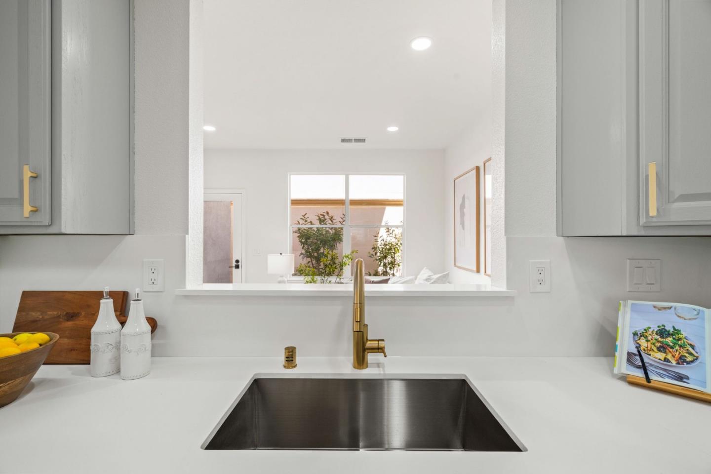 107 Beacon Street Mountain View, CA 94040 - Photo 13 of 55 a kitchen with a sink and a window