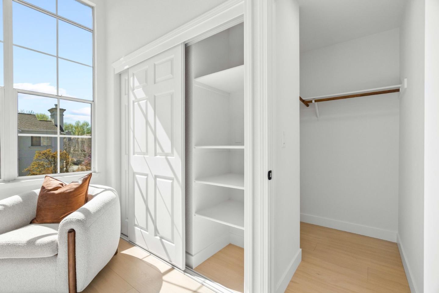 107 Beacon Street Mountain View, CA 94040 - Photo 26 of 55 a view of walk in closet with window