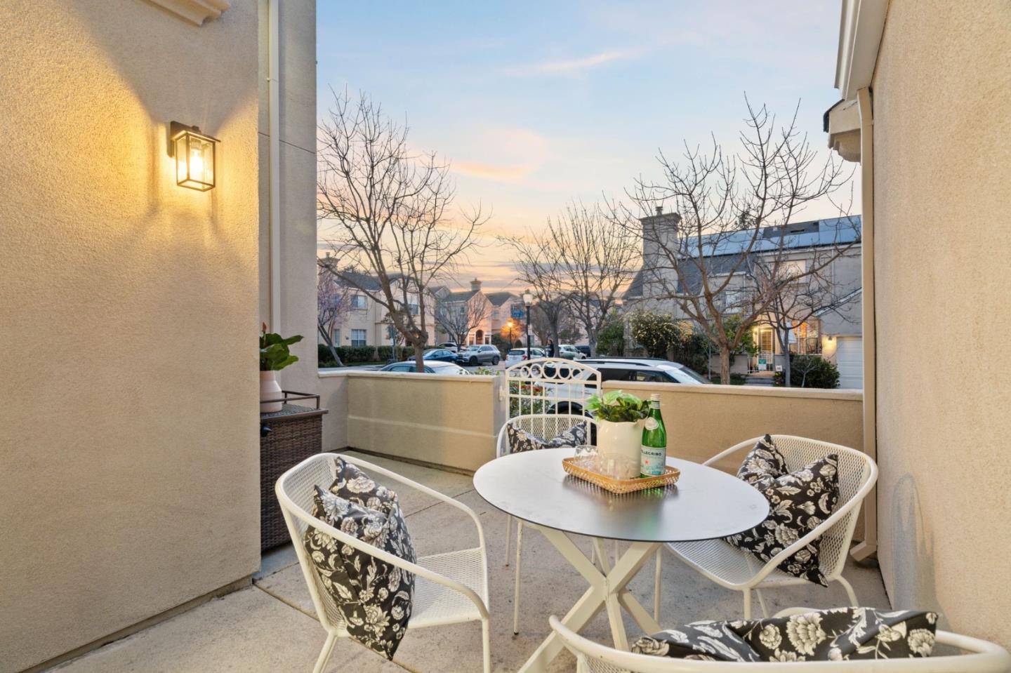 107 Beacon Street Mountain View, CA 94040 - Photo 40 of 55 a dining room with furniture and wooden floor