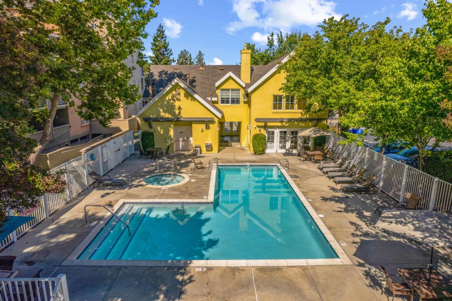 107 Beacon Street Mountain View, CA 94040 - Photo 47 of 55 a view of an outdoor space with swimming pool