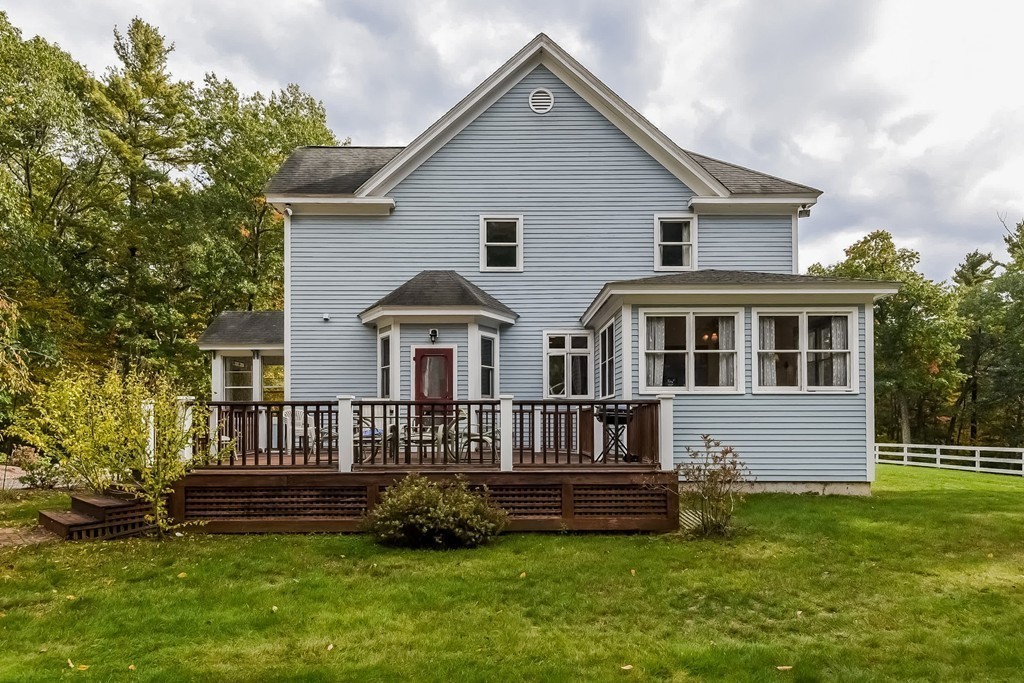 20 Harriman Road Merrimac, MA 01860 - Photo 24 of 30 a view of a house with a yard and deck