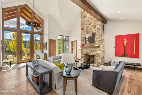 a kitchen with lots of counter top space and chairs