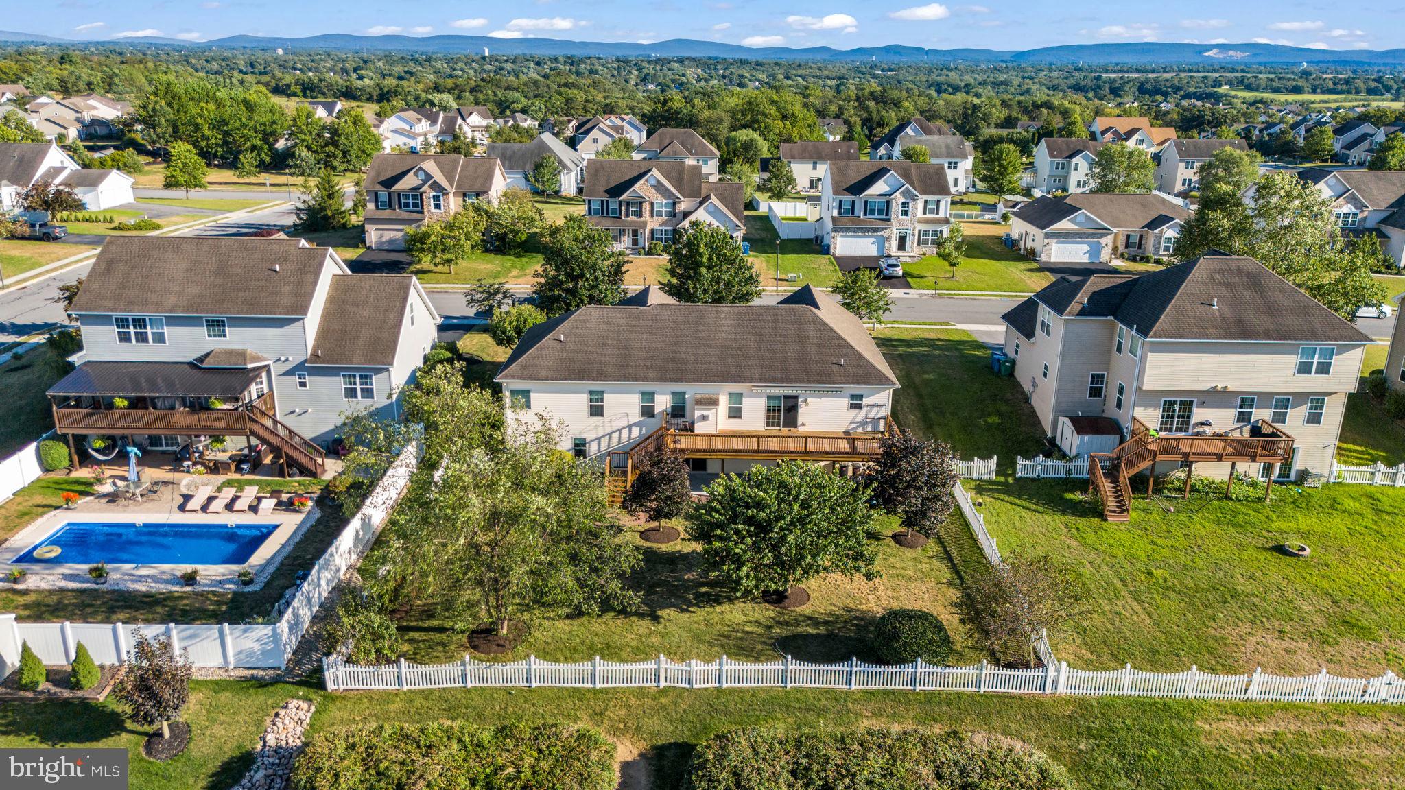 4 Over View Carlisle, PA 17013 - Photo 11 of 73 an aerial view of residential houses with outdoor space and river view