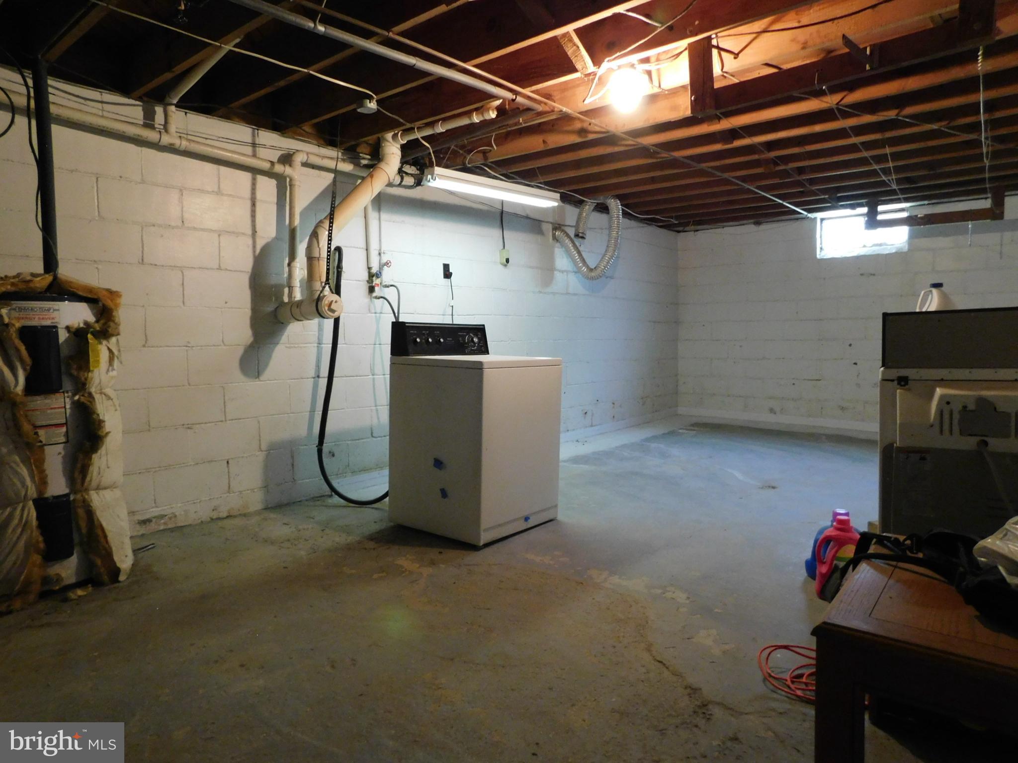 11807 Clearview Road Hagerstown, MD 21742 - Photo 10 of 18 Basement with laundry hookups