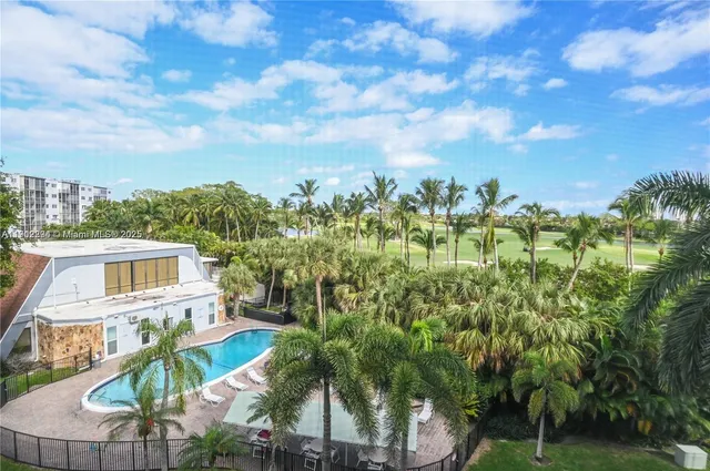 a city view with tall buildings